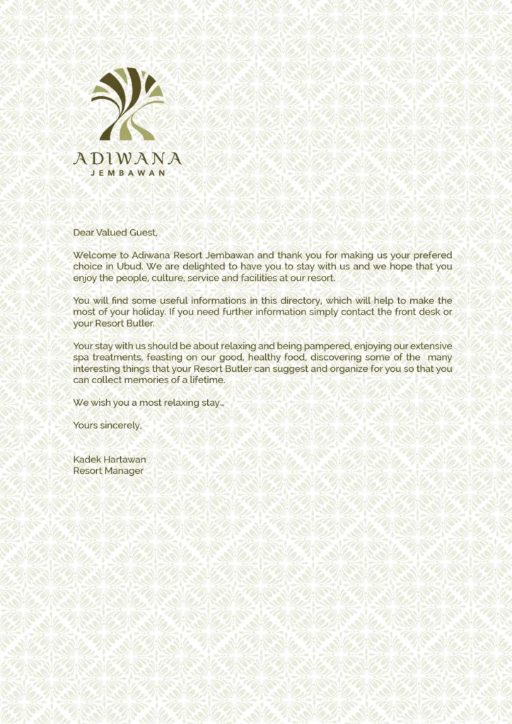 CompediumAdiwana Resort Jembawan